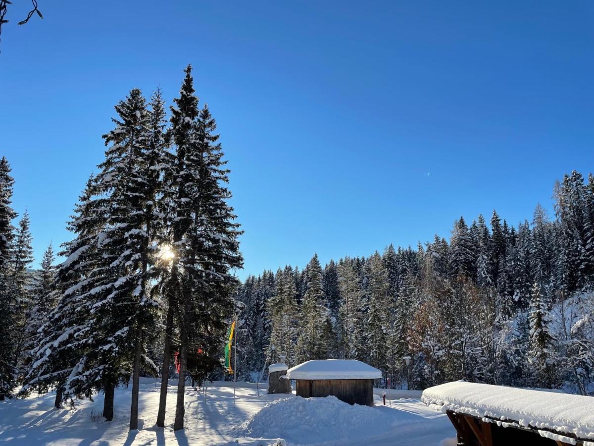 Ferienwohnung W5 Haus Ganghofer Leutasch Exterior foto