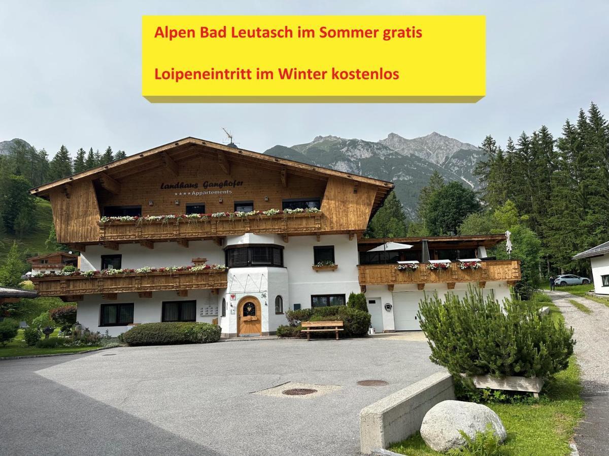 Ferienwohnung W5 Haus Ganghofer Leutasch Exterior foto