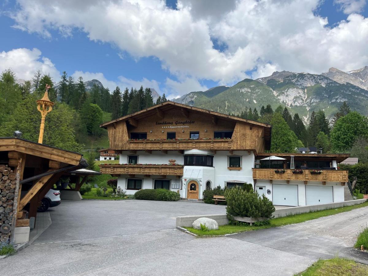 Ferienwohnung W5 Haus Ganghofer Leutasch Exterior foto